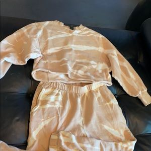 Wild fable tie dye sweat set